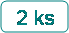 Zaoblen obdnik: 2 ks