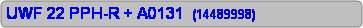 Zaoblen obdnik: UWF 22 PPH-R + A0131  (14489998) 